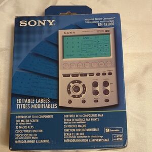 Sony Remote RM-AV3000